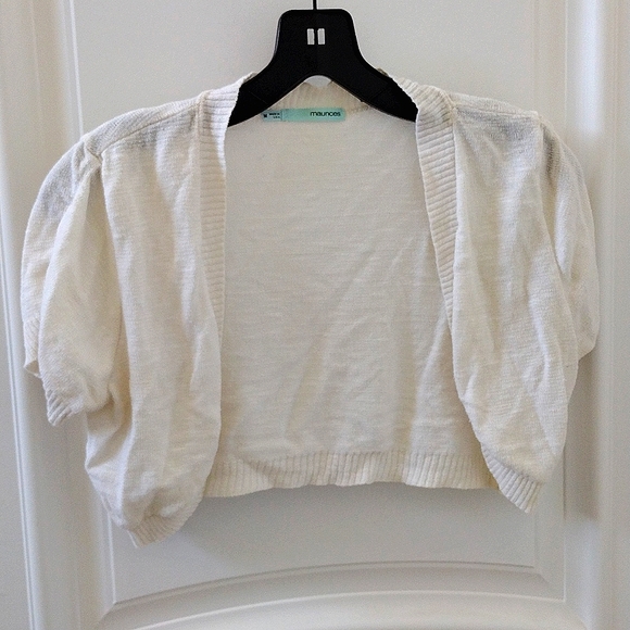 Maurices Tops - Maurice's Cropped Cardigan/Bolero.